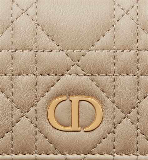 dior xs caro wallet|Dior Caro XS Wallet Natural Supple Cannage Calfskin.